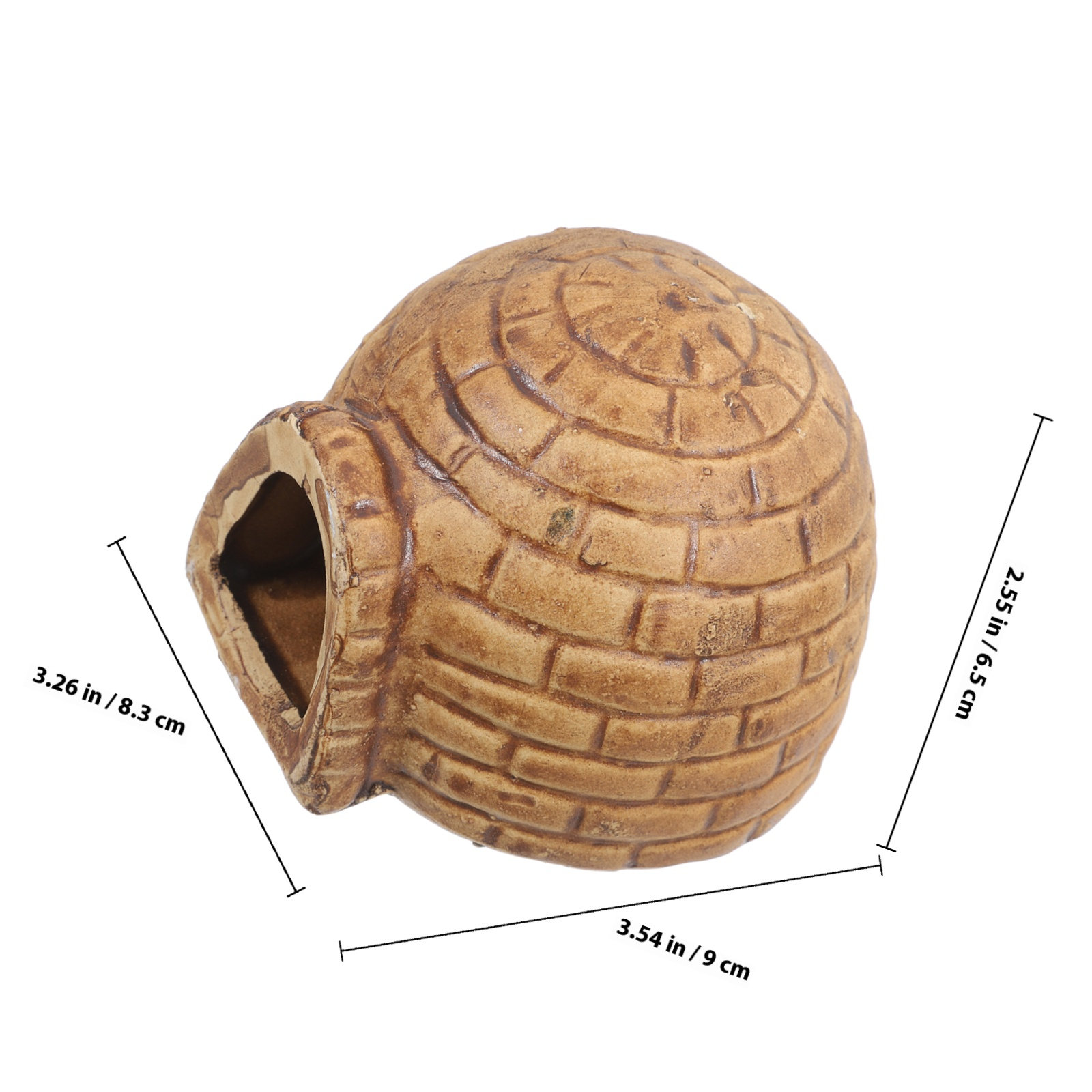 Aquarium Fish Shelter Ceramic  - Hide Cave Ceramic recension och pris