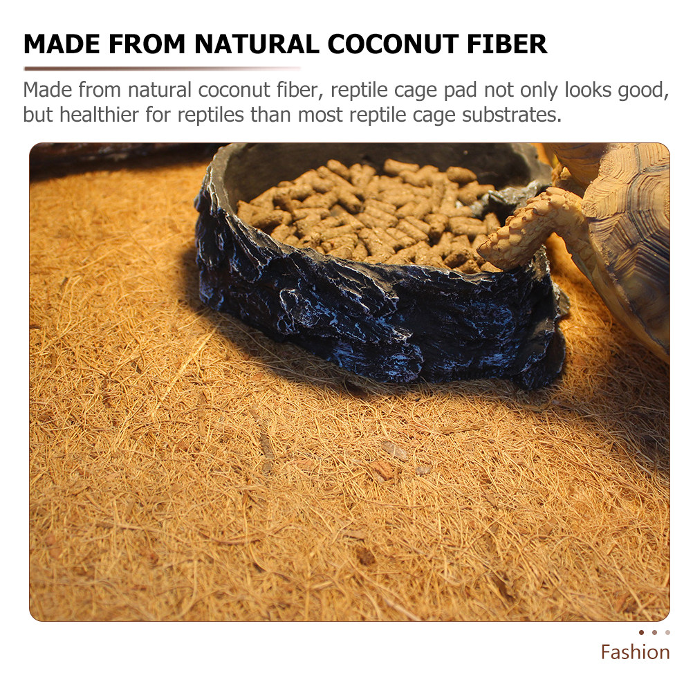 Natural Coconut Fiber Reptile  - Substrate Coconut Fiber recension och pris