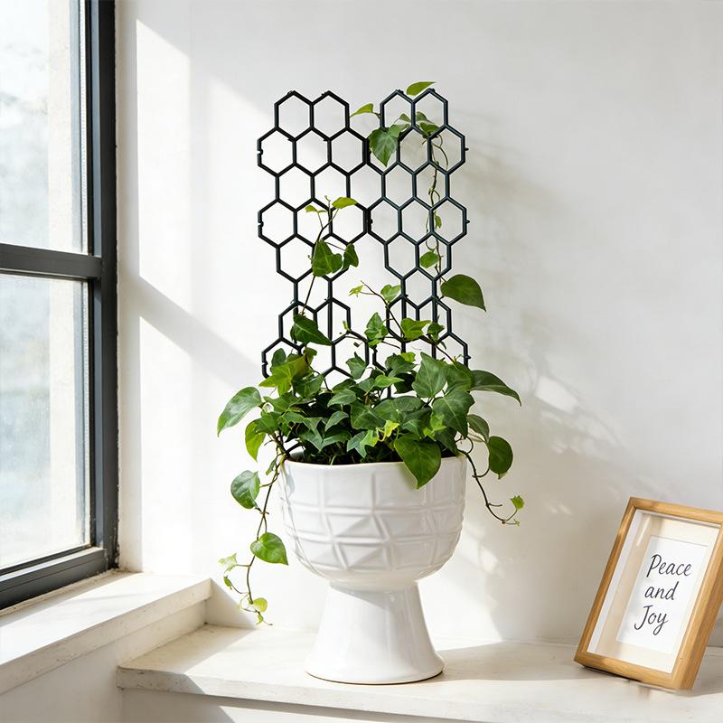 1/5Pcs Honeycomb Design Plant  - Vine Climbing Plastic recension och pris