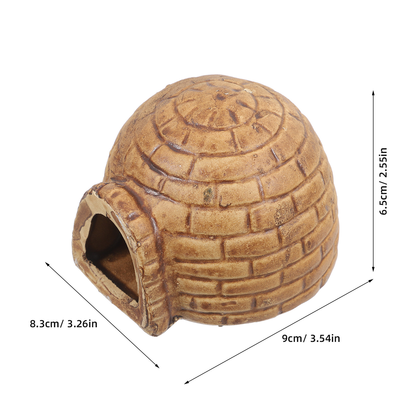 Ceramic Pleco Caves for Aquari - Hide Cave Ceramic recension och pris