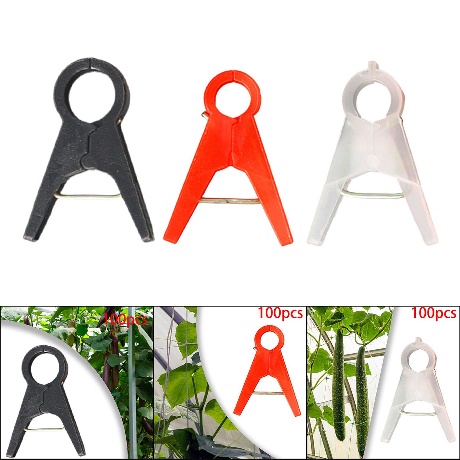 100Pcs Garden Plant Support Cl - Vine Climbing Plastic recension och pris