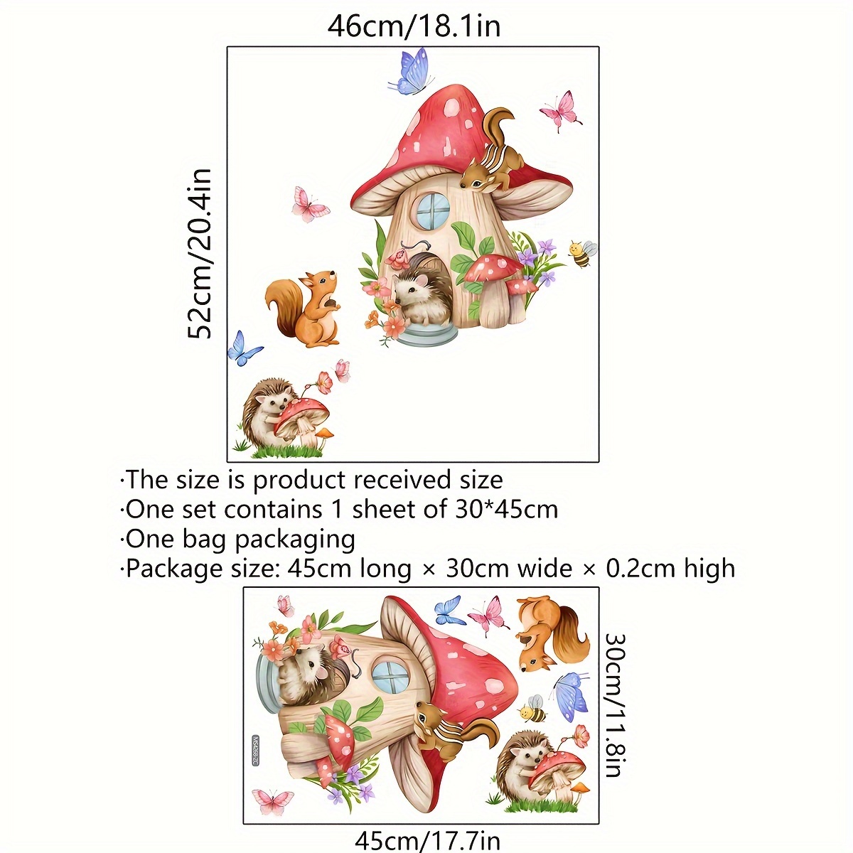1 Piece of Universal Animal Mu - Pvc Panel Background recension och pris