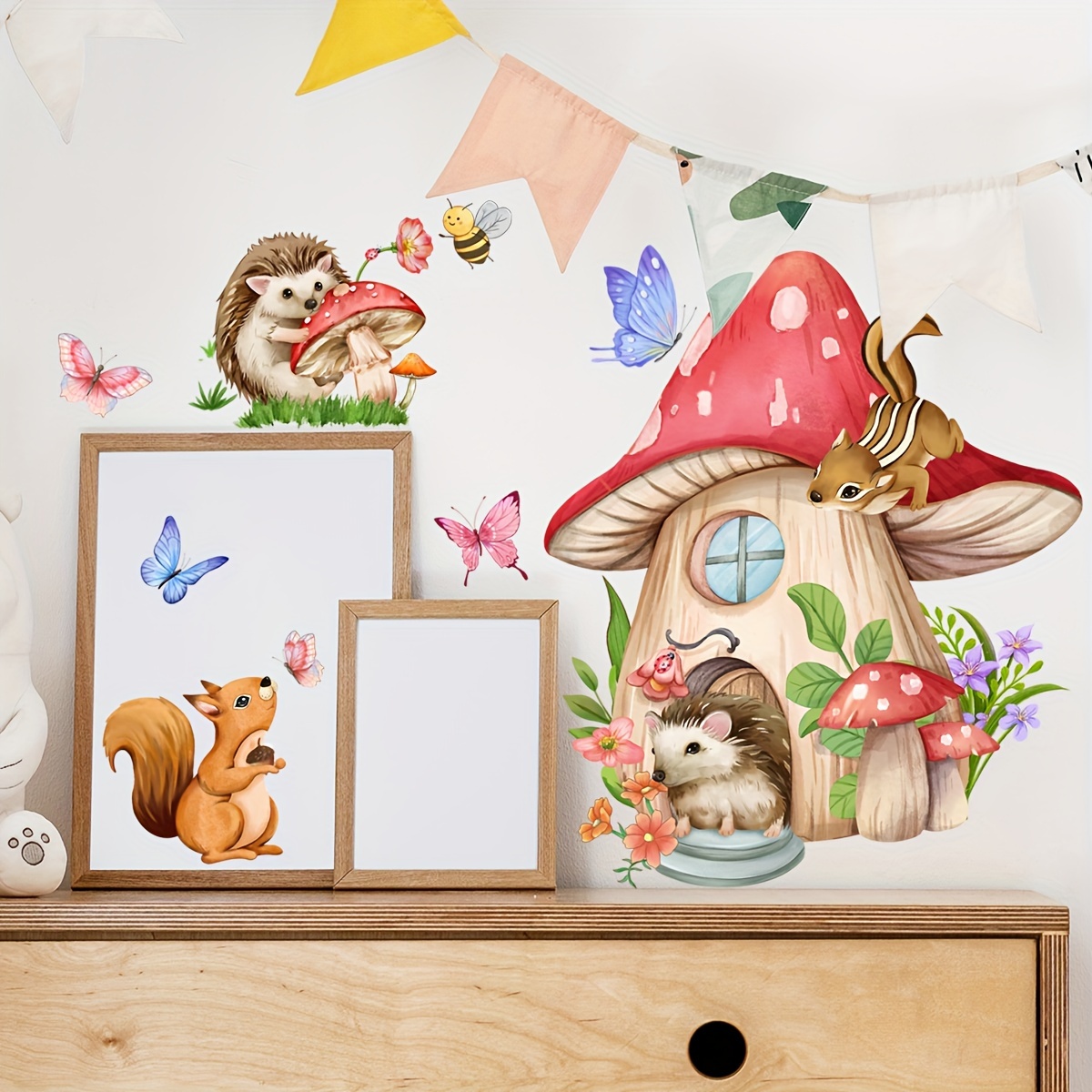 1 Piece of Universal Animal Mu - Pvc Panel Background recension och pris